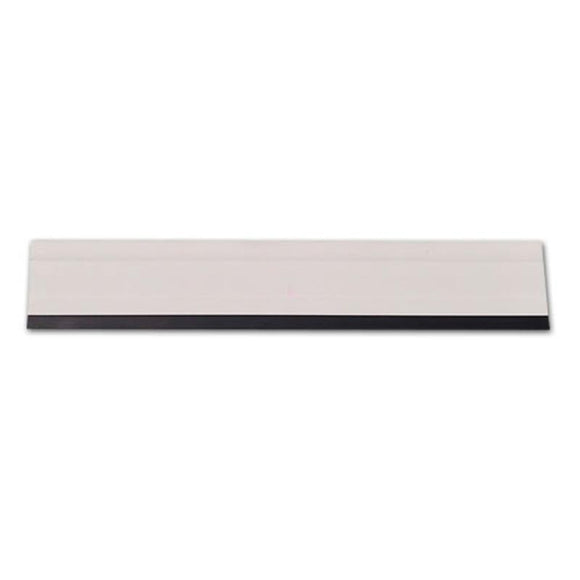 ST0639-12   Flat Hard Card w/Black Rubber Edge - 12in